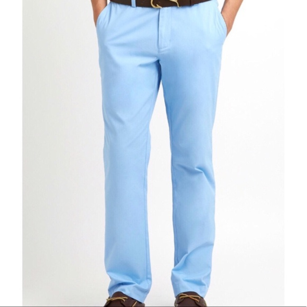 Men’s Vineyard Vines Slim Pant in Light Bl… - Picture 1 of 11
